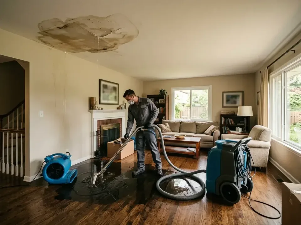 attic-pipe-burst-ceiling-drip-008 — frequently asked questions, Water Damage Restoration & Carpet Care in Bourg, LA